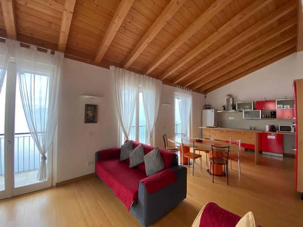 Luxury Penthouse With Big Terrace Apartment Argegno Ngoại thất bức ảnh
